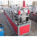 Rain gutter roll forming machine